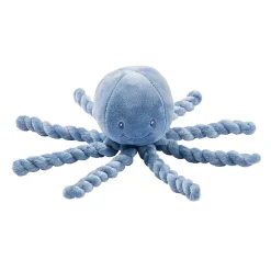 Plush Toys>Nattou Dark Blue Octopus