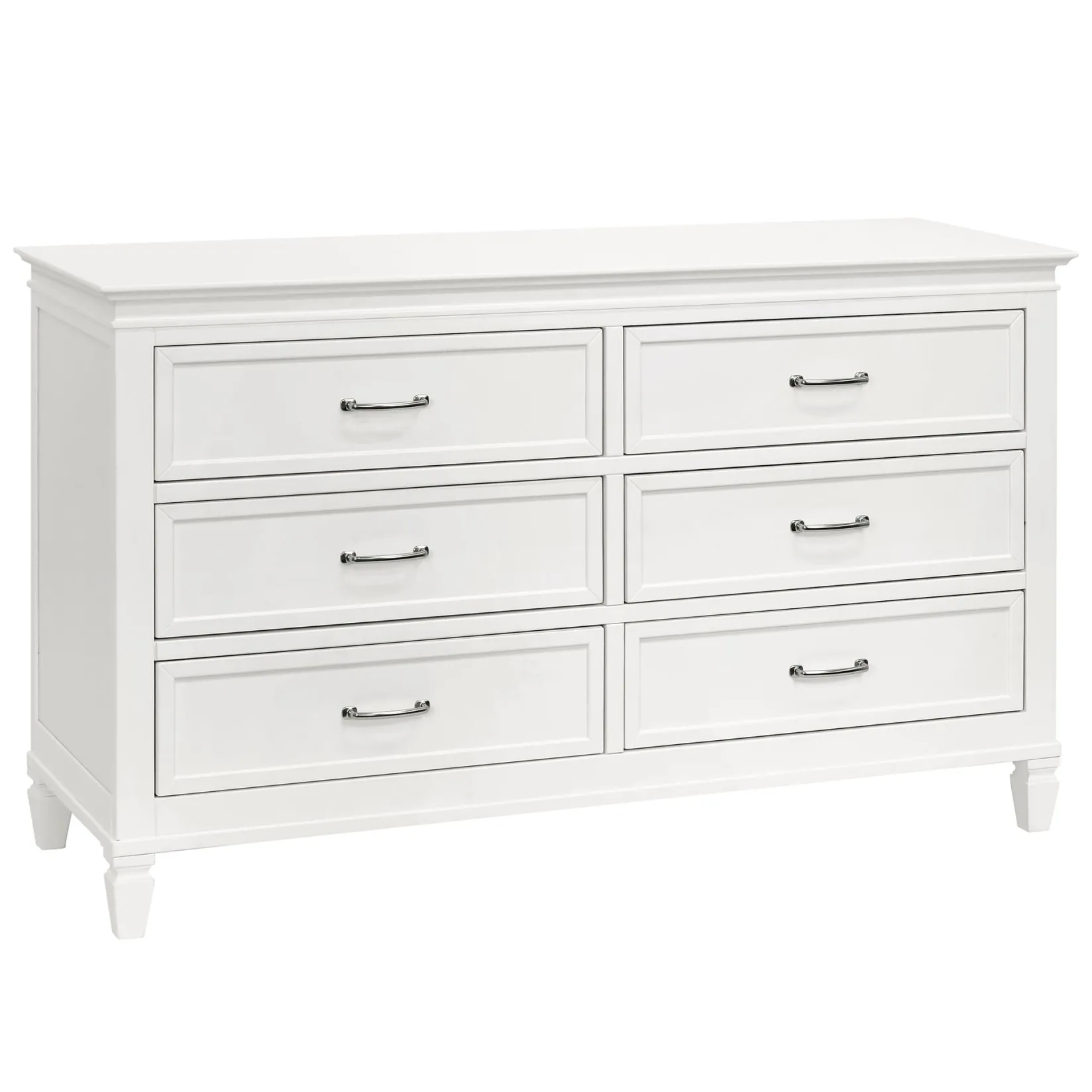 Sale Darlington 6-Drawer Dresser - Warm White Storage Furniture