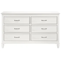 Sale Darlington 6-Drawer Dresser - Warm White Storage Furniture