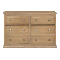 Storage Furniture>DaVinci Signature 6-Drawer Double Dresser - Hazelnut