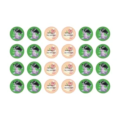 Sale Daycare Name Labels - Little Wolf Kids Personalized Name Labels|Personalized Name Labels