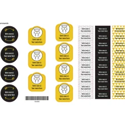 Personalized Name Labels|Personalized Name Labels>Clement - Impressions Daycare Name Labels - Scandinavia