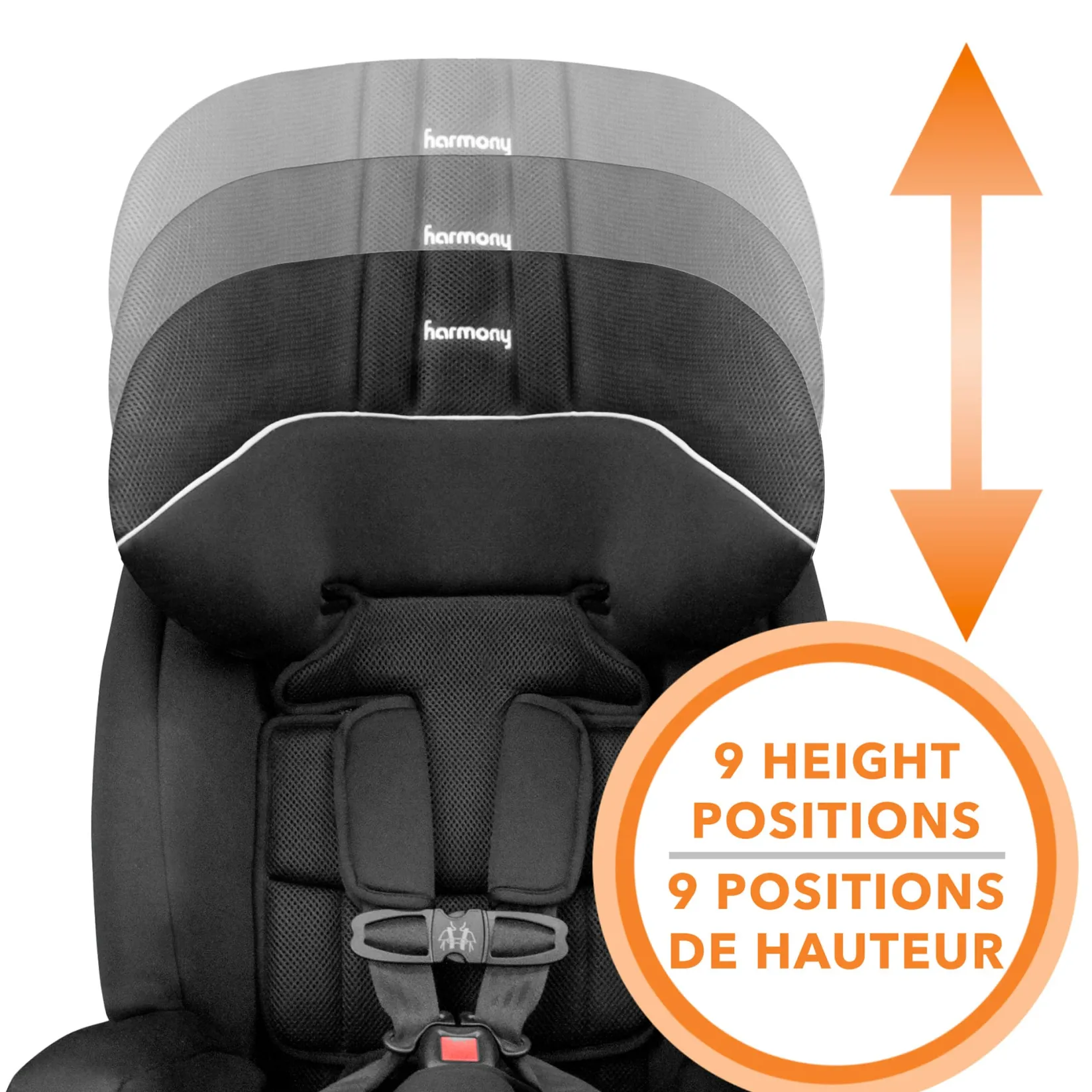 Car Seats & Booster Seats|Car Seats>Harmony Defender MAX 3-in-1 Combination Deluxe Car Seat