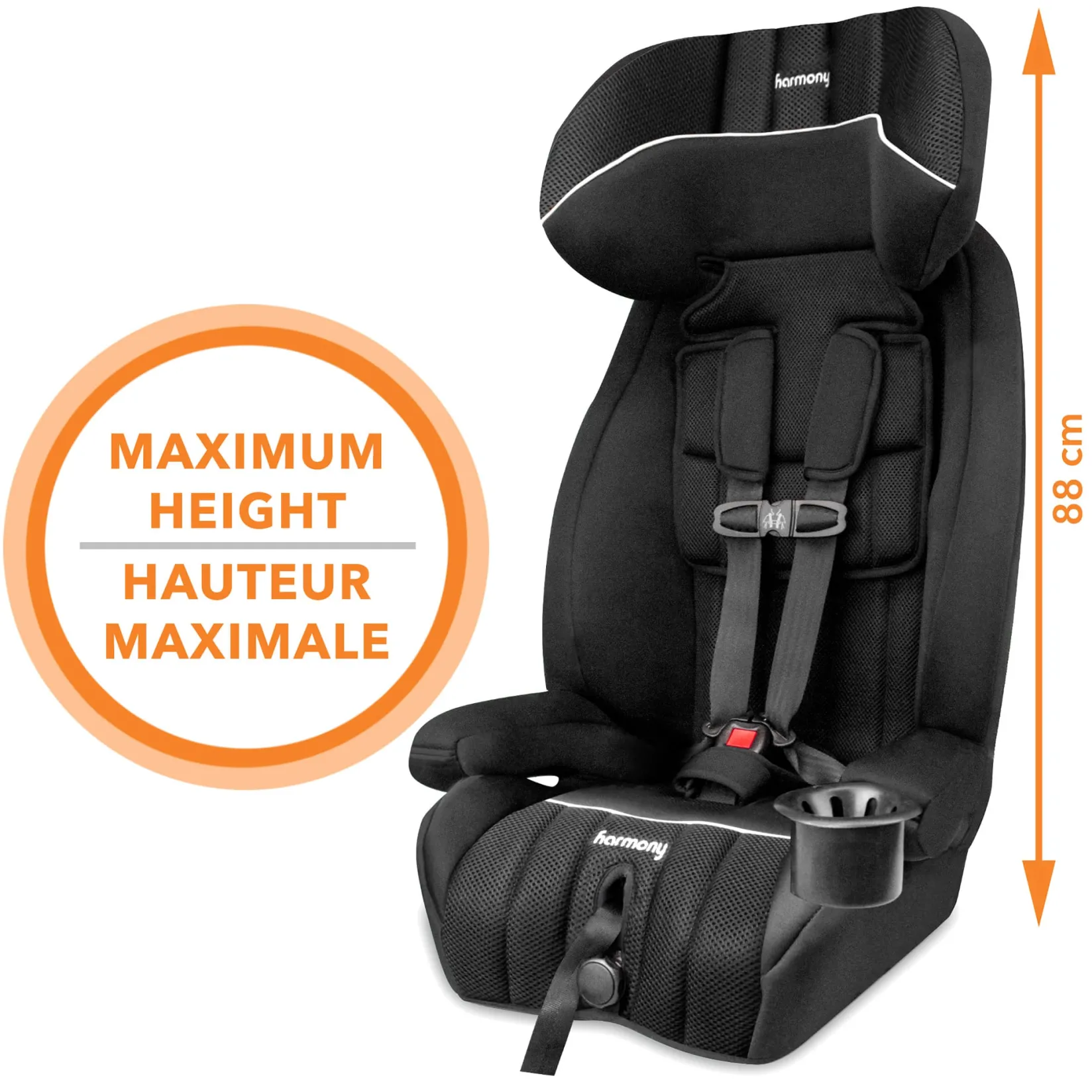 Car Seats & Booster Seats|Car Seats>Harmony Defender MAX 3-in-1 Combination Deluxe Car Seat
