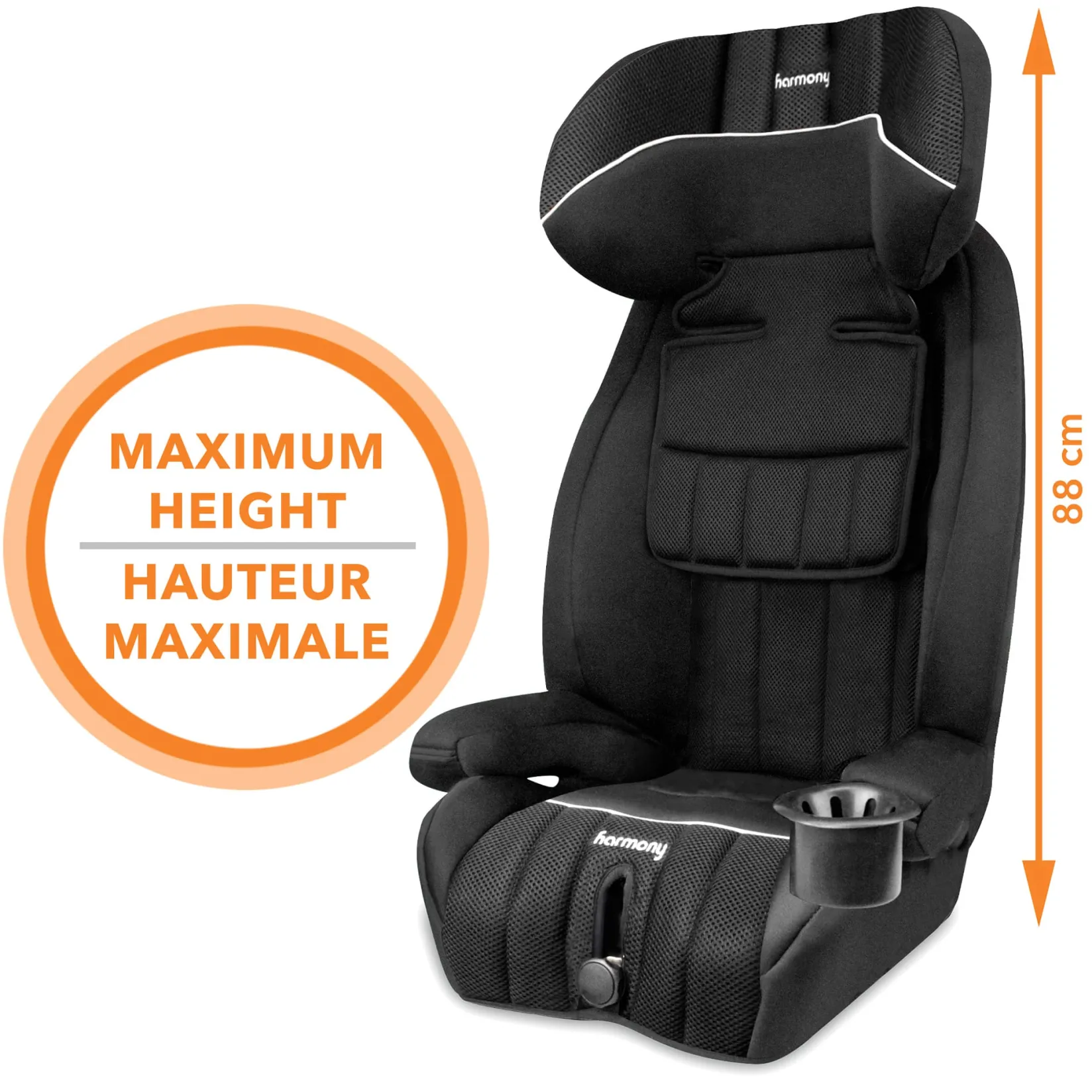Car Seats & Booster Seats|Car Seats>Harmony Defender MAX 3-in-1 Combination Deluxe Car Seat