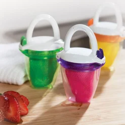 Outlet Deluxe Fresh Food Feeder - Yellow/Orange Kids Cleaning & Food Preparation|Cleaning & Sterilizing