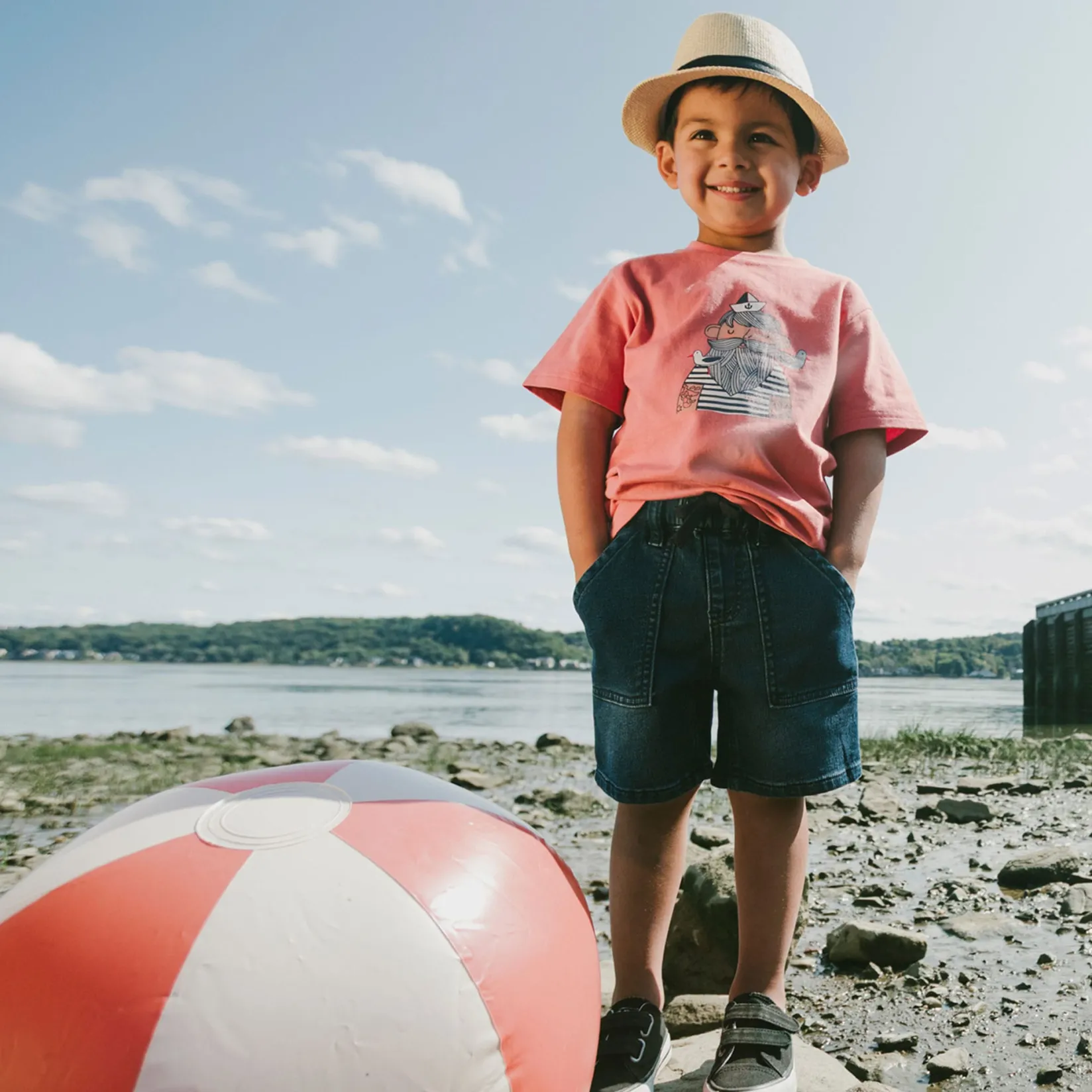 Shorts & Bermuda>Deux par Deux Short 3-6 Denim