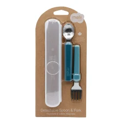 Sale Detachable Spoon&Fork-Navy Kids Breastfeeding|Tableware