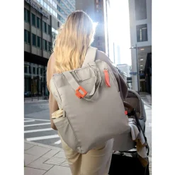 New Diaper Backpack Green Label - Beige Diaper Bags|Diaper Bags
