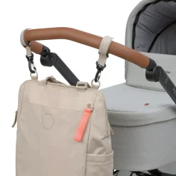 New Diaper Backpack Green Label - Beige Diaper Bags|Diaper Bags