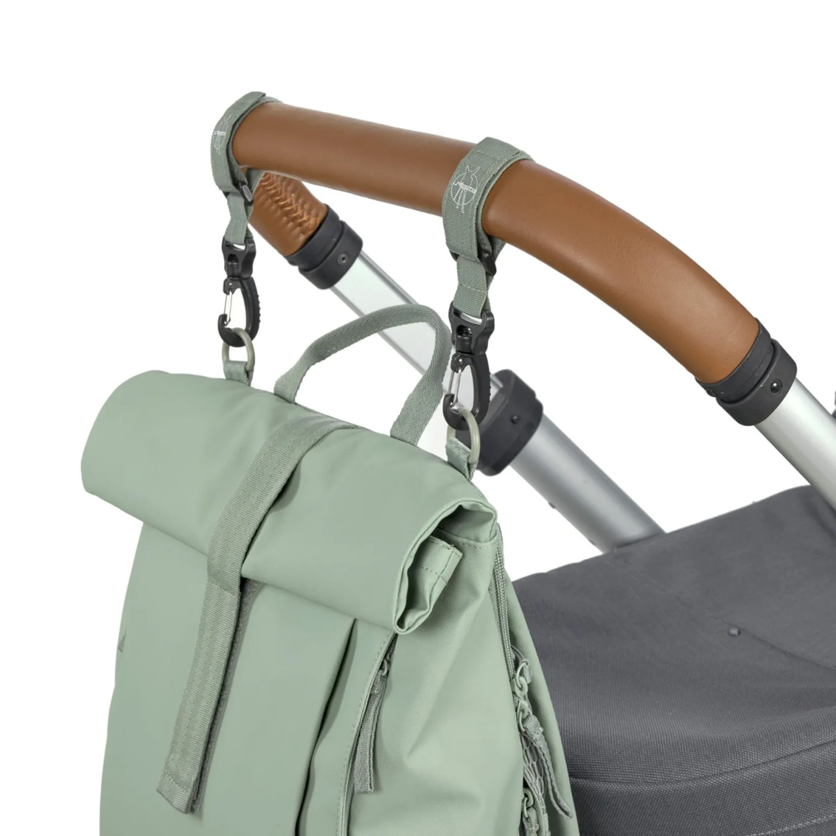 Sale Diaper Bag Rolltop - Sage Diaper Bags|Diaper Bags