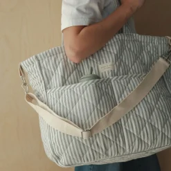 Diaper Bags|Diaper Bags>Dans Le Sac Diaper Bag-sage Strippe
