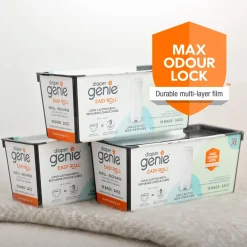 New Platinum Pail - Sage (18 bags) Diaper Pails