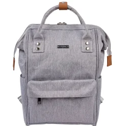 Diaper Bags|Diaper Bags>Bababing Diapers Backpack Mani - Grey Marl