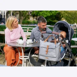 Hot Diapers Bag Erin - Grey Diaper Bags|Diaper Bags