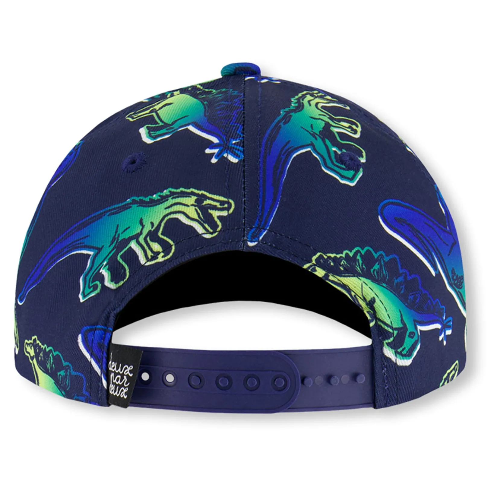 Hats & Caps>Deux par Deux Dinos Cap 6-24m Navy