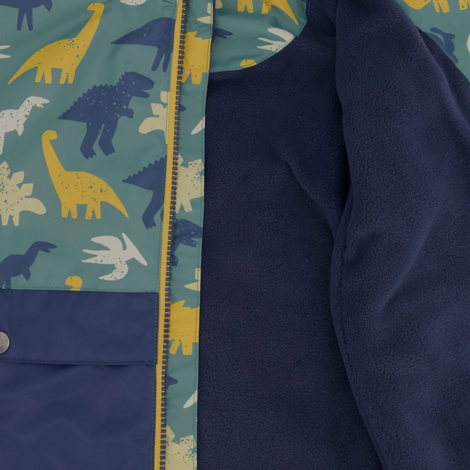 Outerwear>Deux par Deux Dinos 2pce Spring Set 2-6 Green