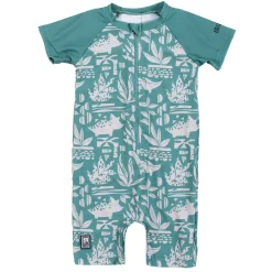 Swimsuits>Nano Dinos Uv Swimsuit 2-4 Green