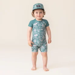 Swimsuits>Nano Dinos Uv Swimsuit 6-24m Green
