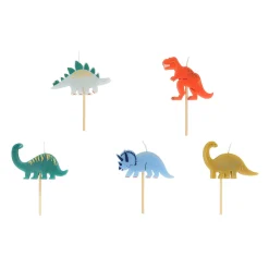 Dinosaur Candles (5) Party Supplies