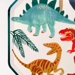 Outlet Dinosaur Kingdom Dinner Plates (8) Party Supplies