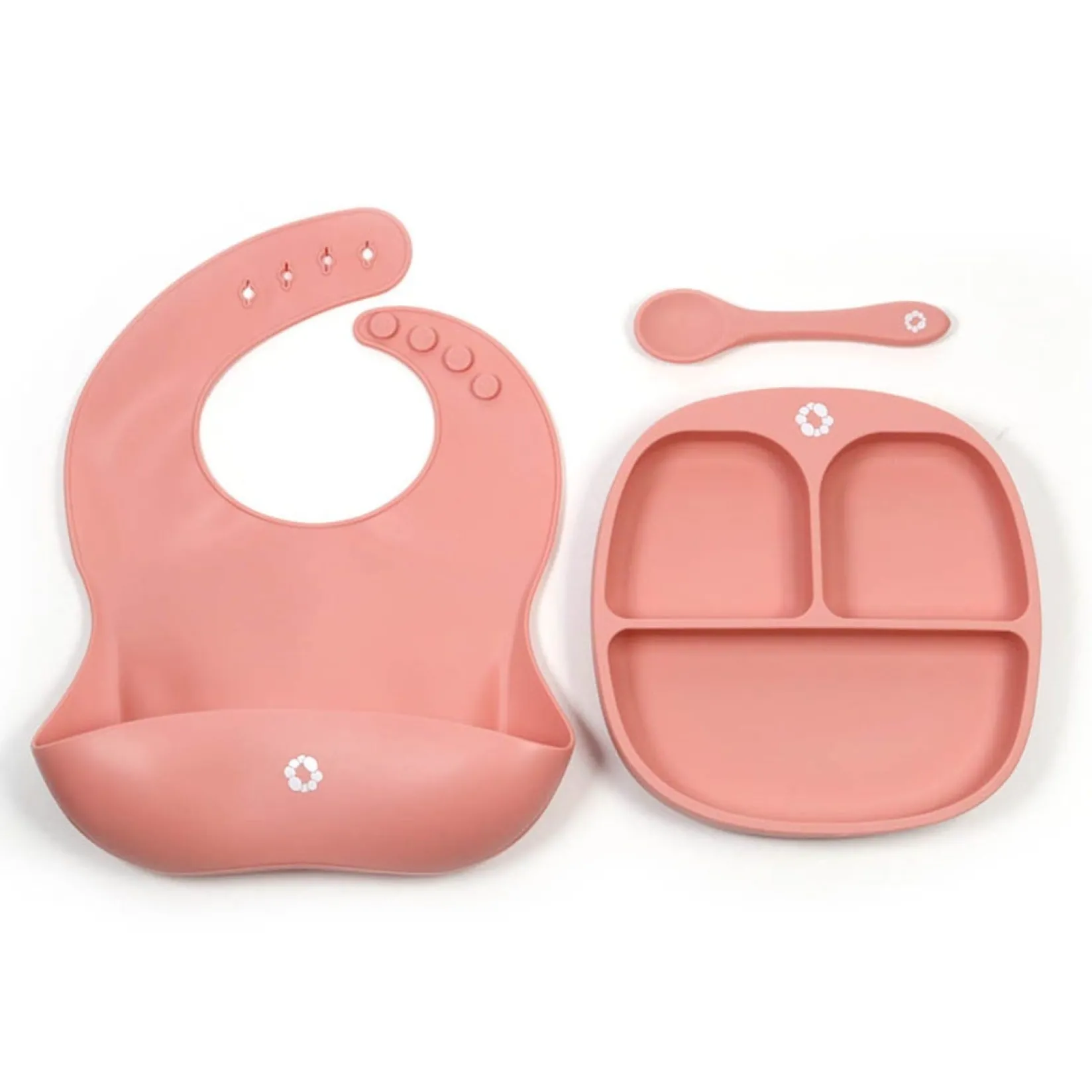 Sale Dishes 3 Pieces Set - Blush Kids Breastfeeding|Tableware