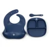Tableware|Plates & Placemats>Bulle Dishes 3 Pieces Set - Indigo