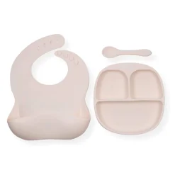 Breastfeeding|Tableware>Bulle Dishes 3 Pieces Set - Ivory