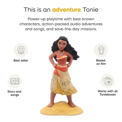 Clearance Disney Moana Tonie Figurine (English) Kids Motorized & Electronic