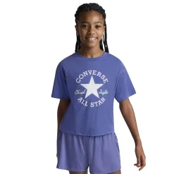 Tops>Converse Dissected Boxy T-shirt 7-16y Navy