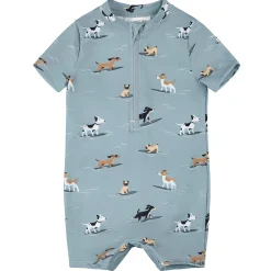 Swimsuits>Petit Lem Dogs UV Swimsuit 0-24m Blue