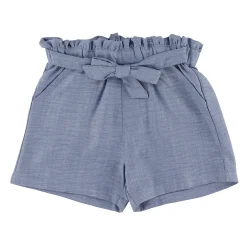 Shorts & Bermuda>Look Dolce Vita Chambray Shorts 7-14y Denim