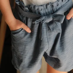 Shorts & Bermuda>Look Dolce Vita Chambray Shorts 7-14y Denim