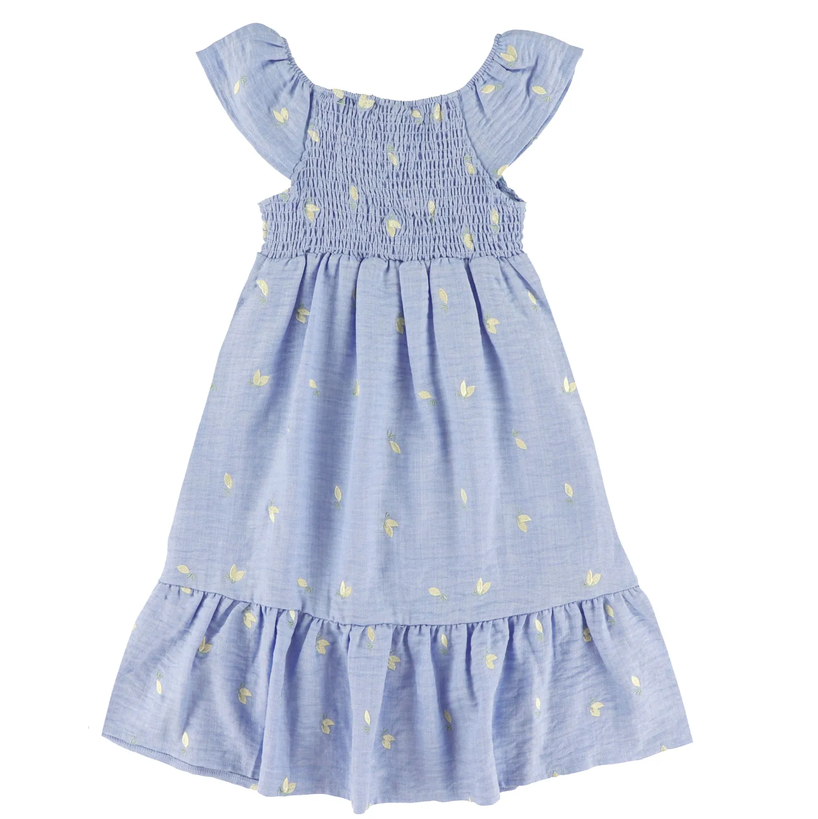 Dresses & Rompers>Look Dolce Vita Lemons Dress 7-14 Denim