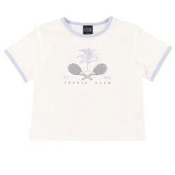 Tops>Look Dolce Vita Monaco T-shirt 7-14y Ivory