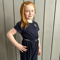 Dresses & Rompers>Look Dolce Vita Rib Jumpsuit 7-14 Navy