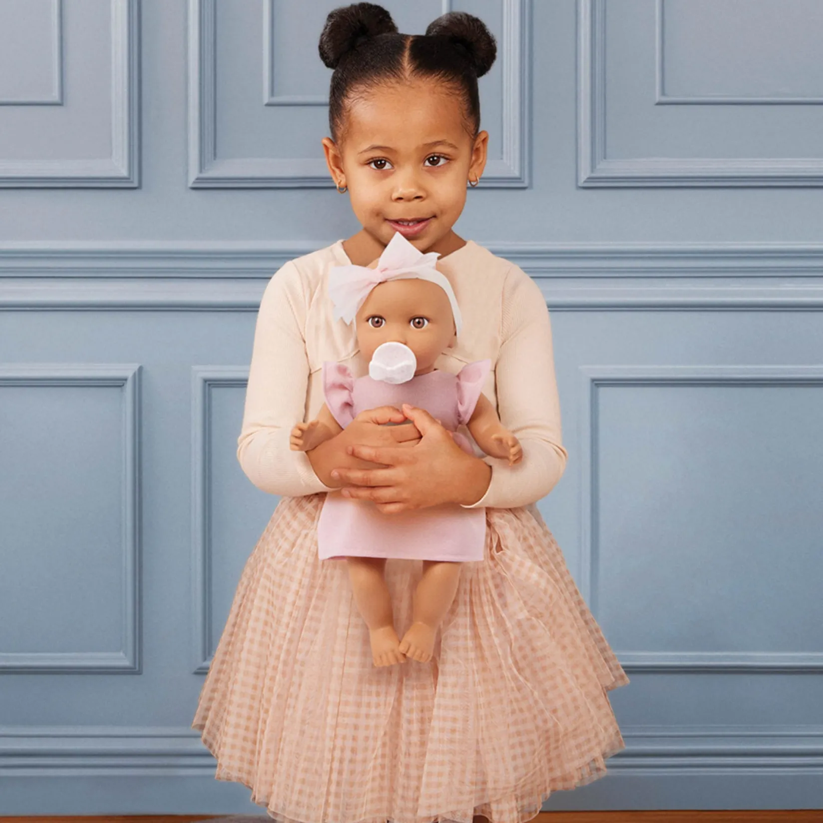 Dolls>Babi Doll with Dress Pink