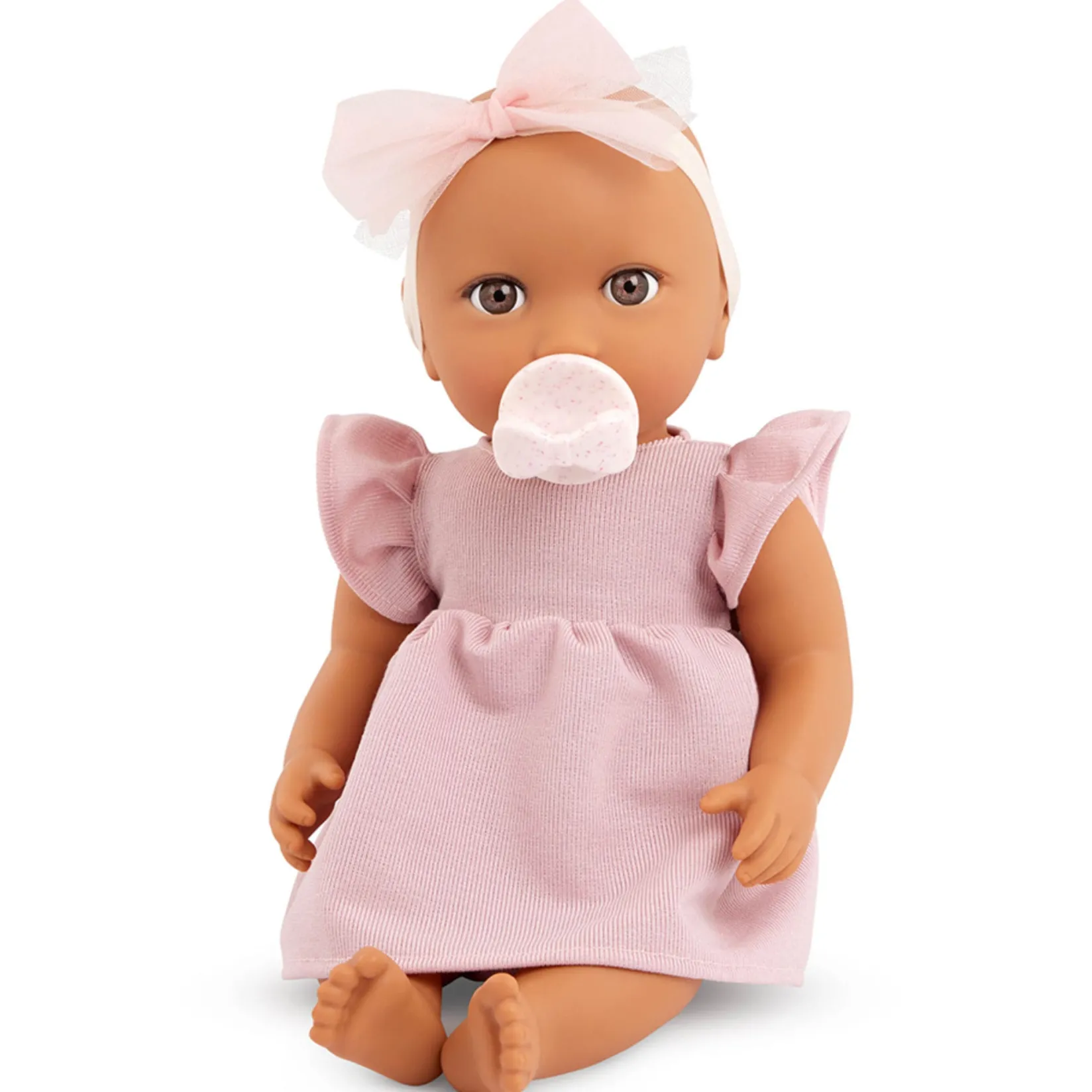 Dolls>Babi Doll with Dress Pink