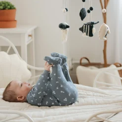 Outlet Dolphins Ribbed Pajamas 0-12m Pajamas|Pyjamas