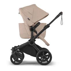 Strollers|Strollers & Trailers>Bugaboo Donkey 6 Mono Black - Desert Taupe