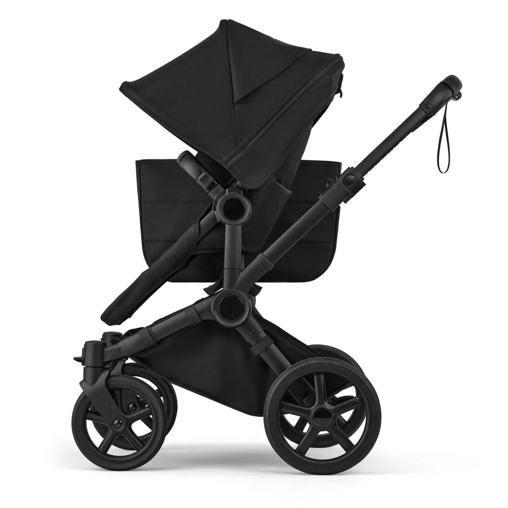 Donkey 6 Mono Black - Heritage Black Kids Strollers|Strollers & Trailers