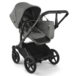 Strollers|Strollers & Trailers>Bugaboo Donkey 6 Mono Black - Moon Grey