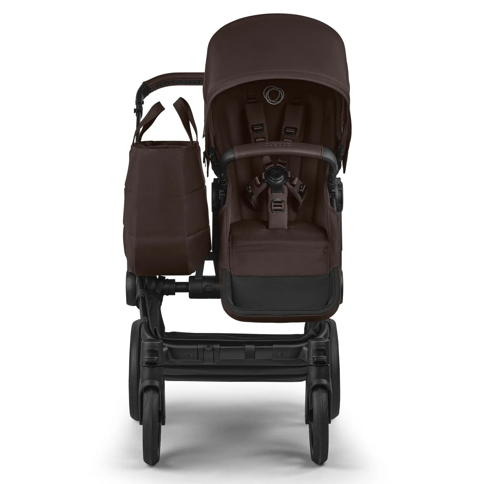 Donkey 6 Mono Black- Cocoa Brown Kids Strollers|Strollers & Trailers