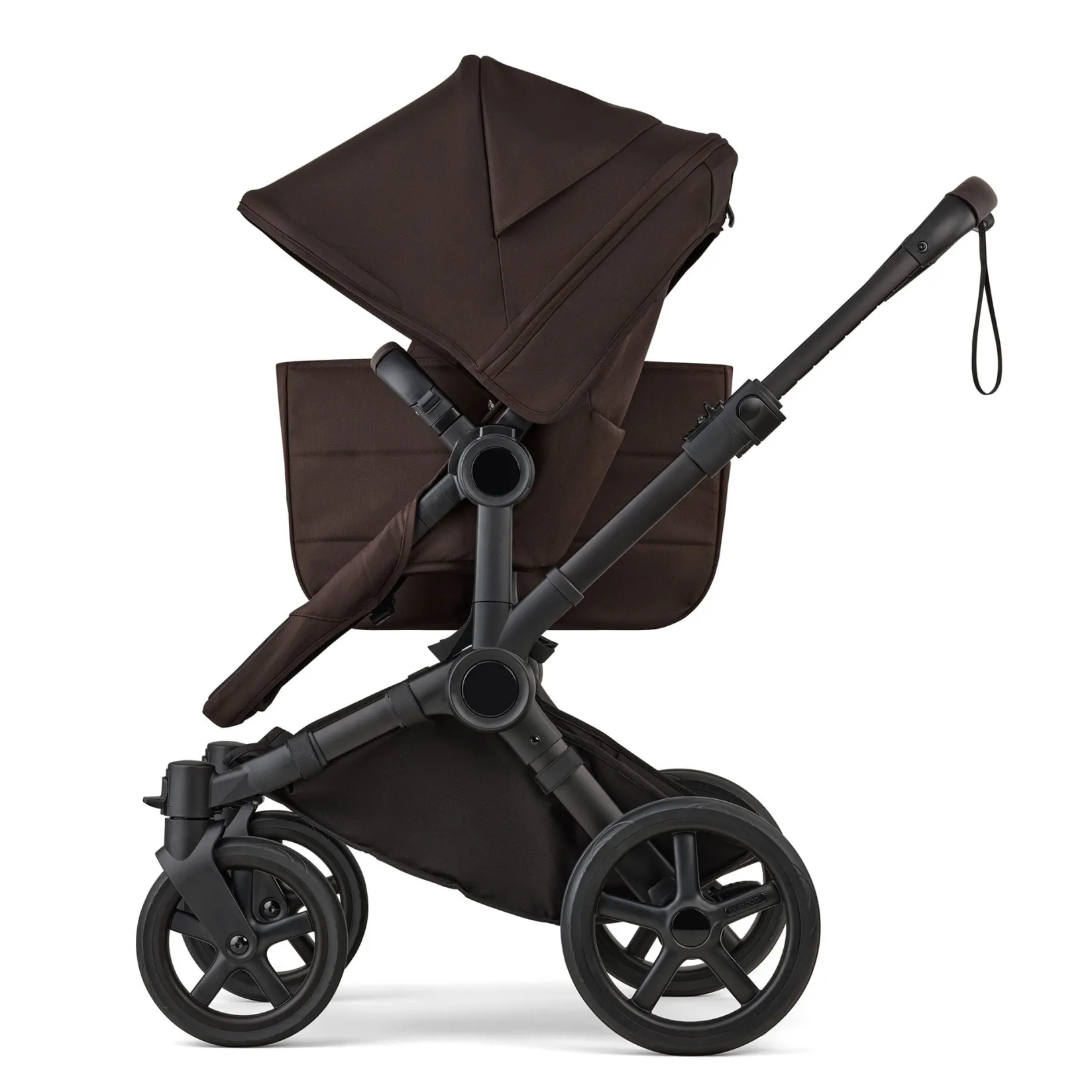 Donkey 6 Mono Black- Cocoa Brown Kids Strollers|Strollers & Trailers