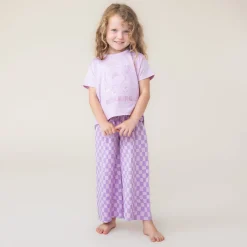 Pajamas & Bathrobes>Nano Donuts 3pc Pajamas 2-12 Lilac