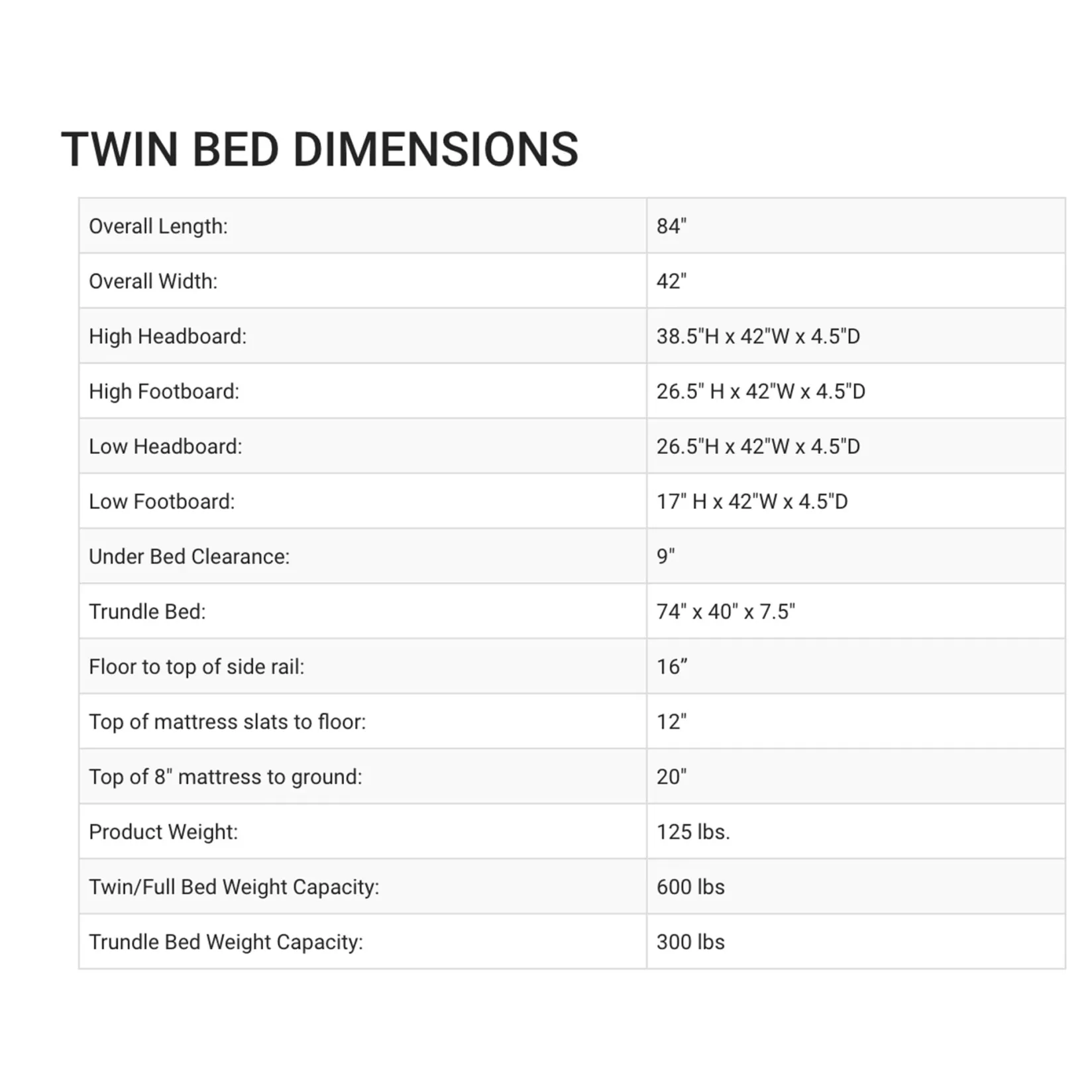 Twin, Full & Queen Beds>Monte Dorma Twin Bed - Dune