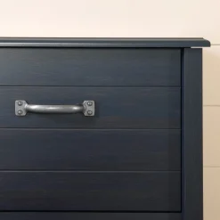 Best Double Bed and Headboard Set - Ulysses Blueberry Twin, Full & Queen Beds