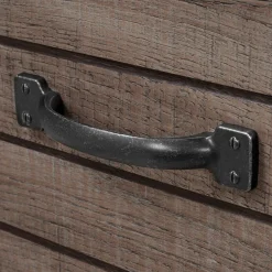 Double Bed and Headboard Set - Ulysses Fall Oak Twin, Full & Queen Beds