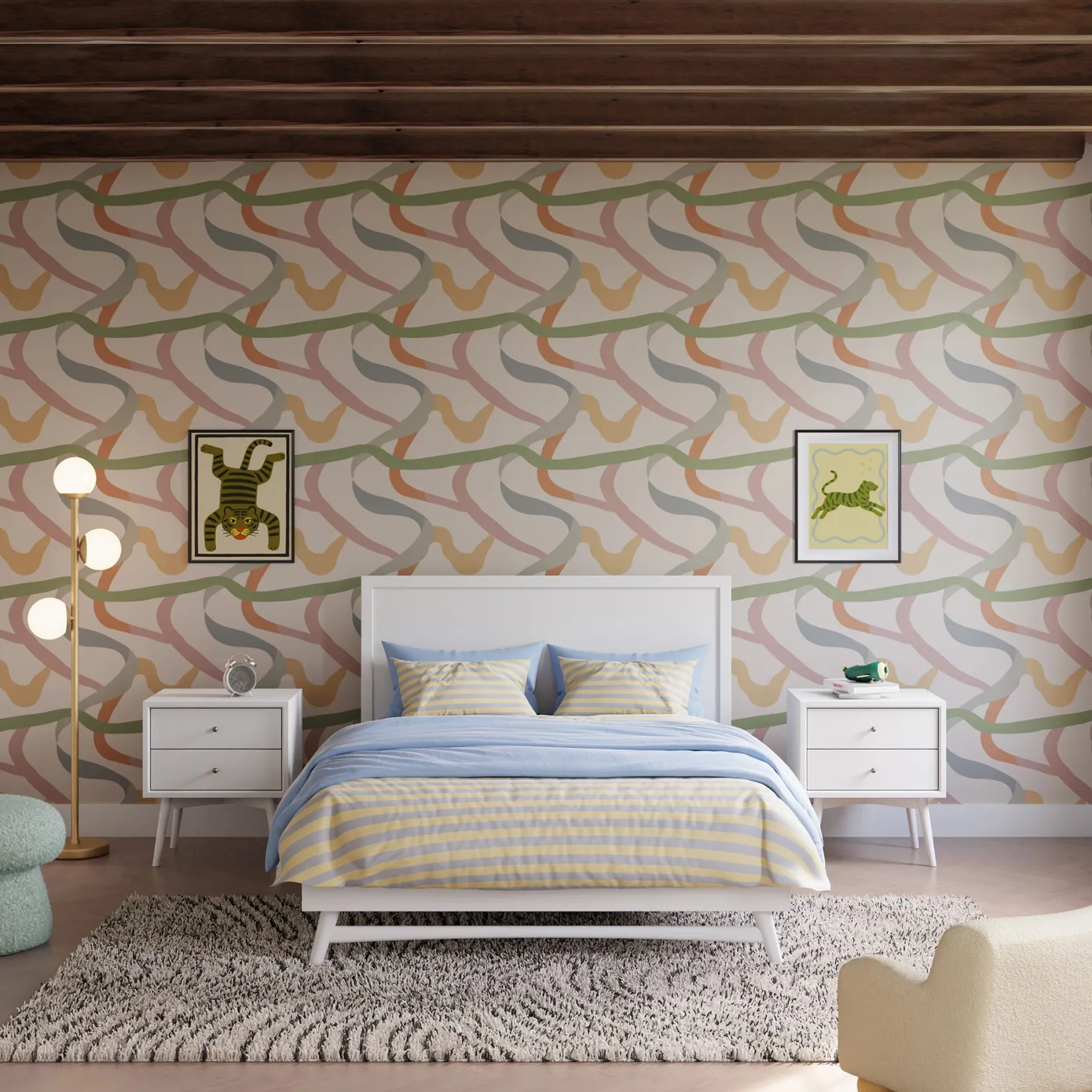 Twin, Full & Queen Beds>Babyletto Double Bed Bondi - White