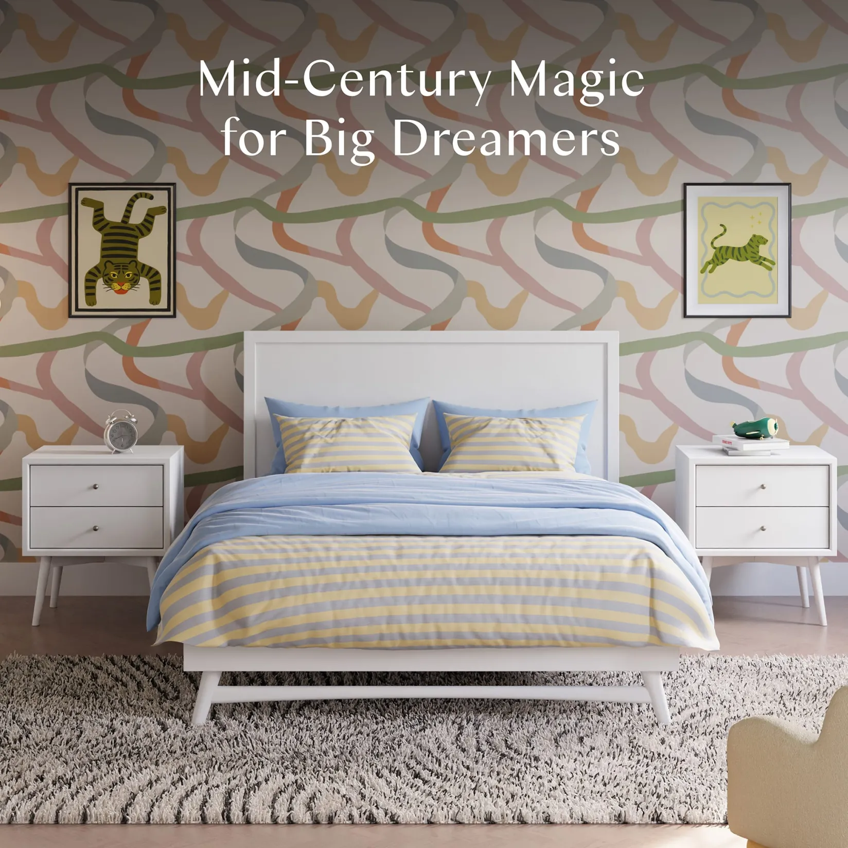 Twin, Full & Queen Beds>Babyletto Double Bed Bondi - White